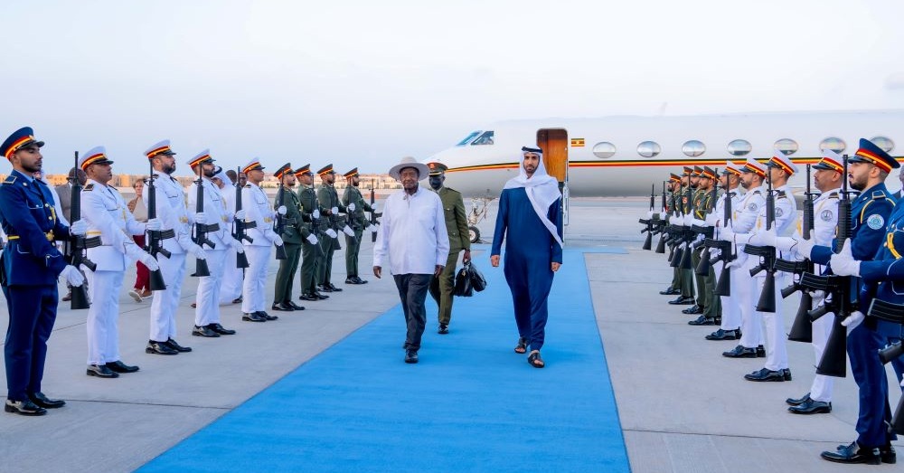 PRESIDENT MUSEVENI ARRIVES IN ABU DHABI FOR SUSTAINABILITY WEEK